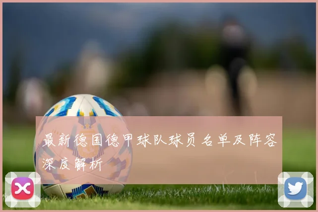 最新德国德甲球队球员名单及阵容深度解析