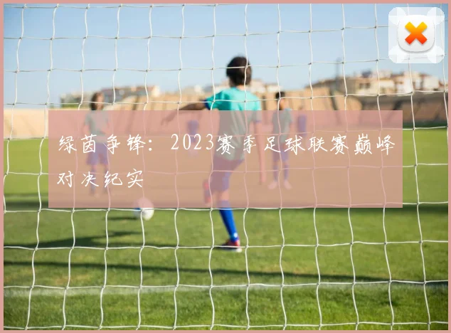绿茵争锋：2023赛季足球联赛巅峰对决纪实