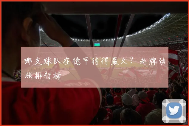 哪支球队在德甲待得最久？老牌劲旅排行榜